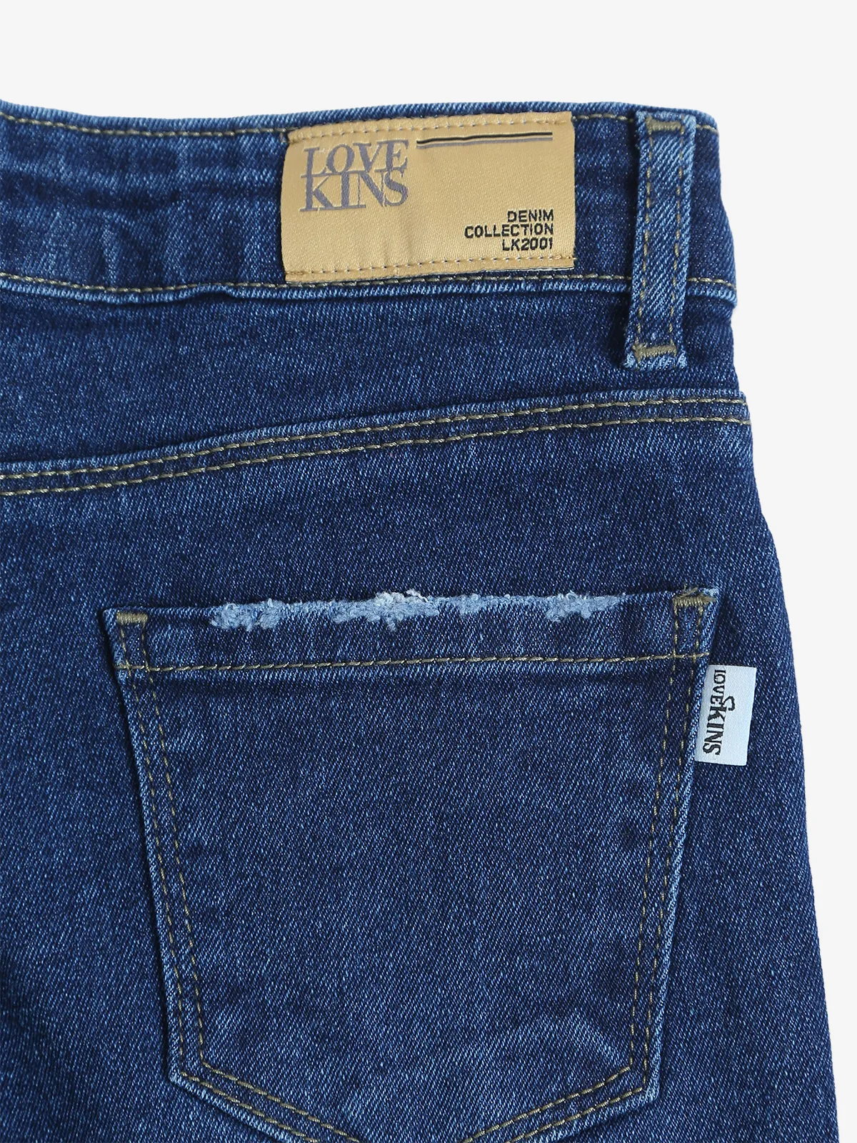 Lovekins navy straight jeans