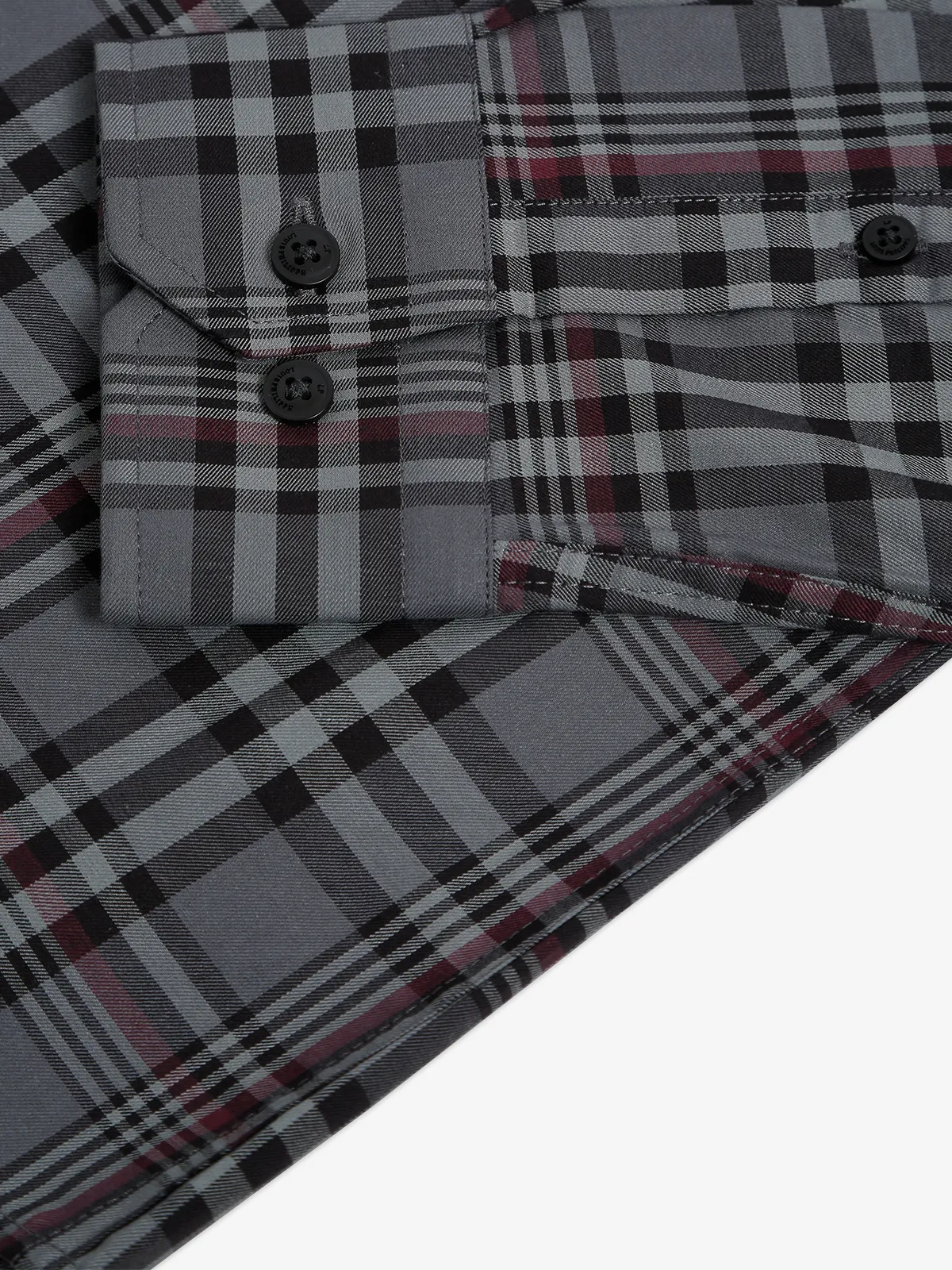 LP grey checks cotton shirt