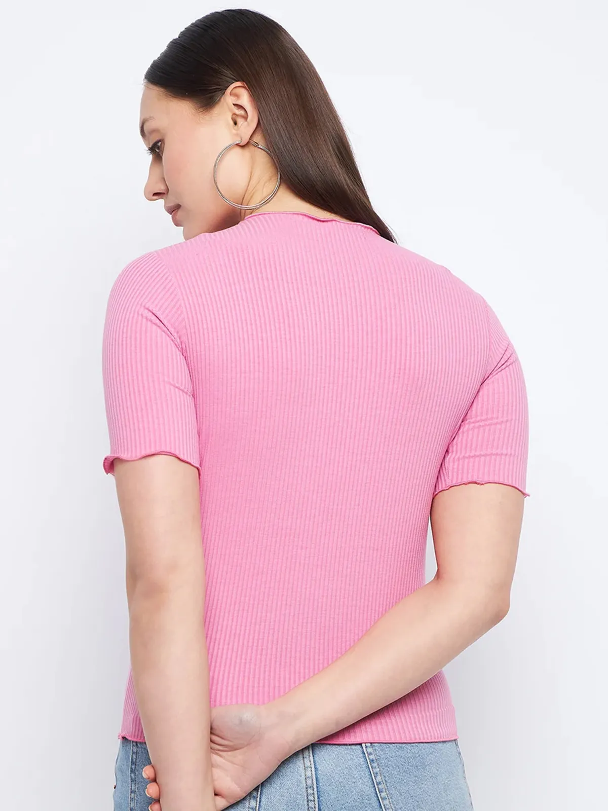 Madame pink plain top