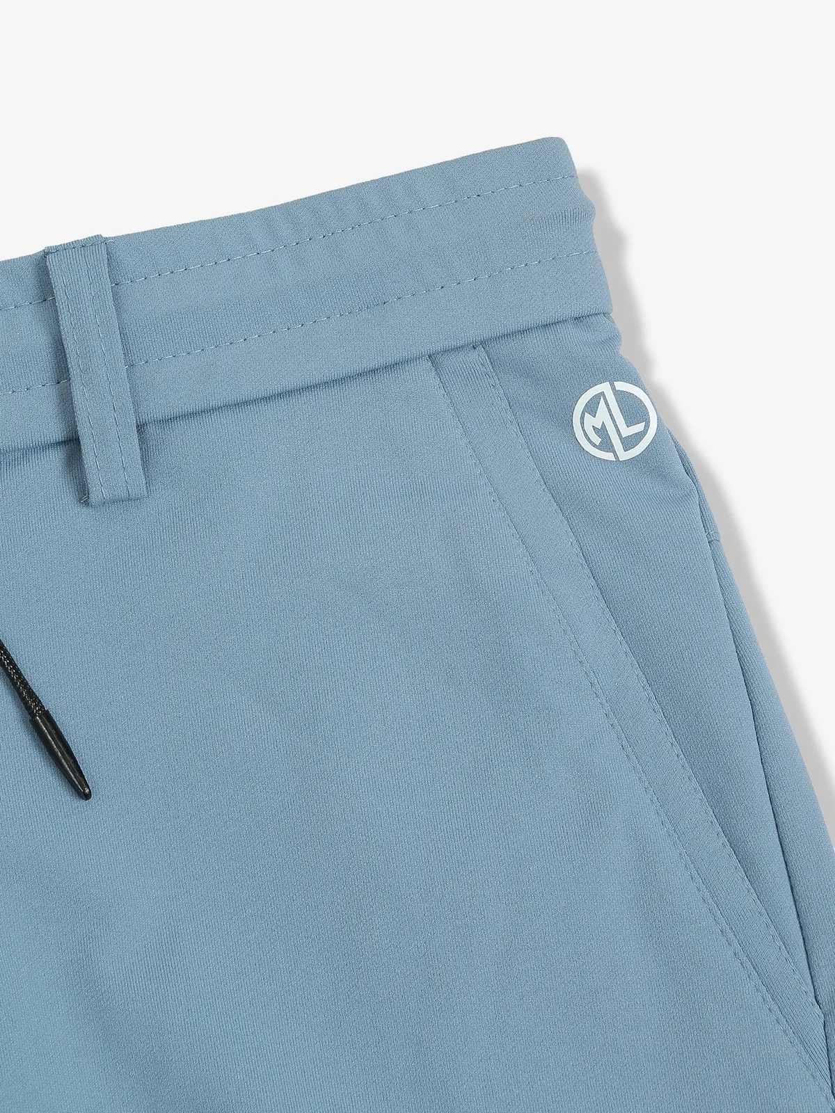 MAML light blue solid track pant