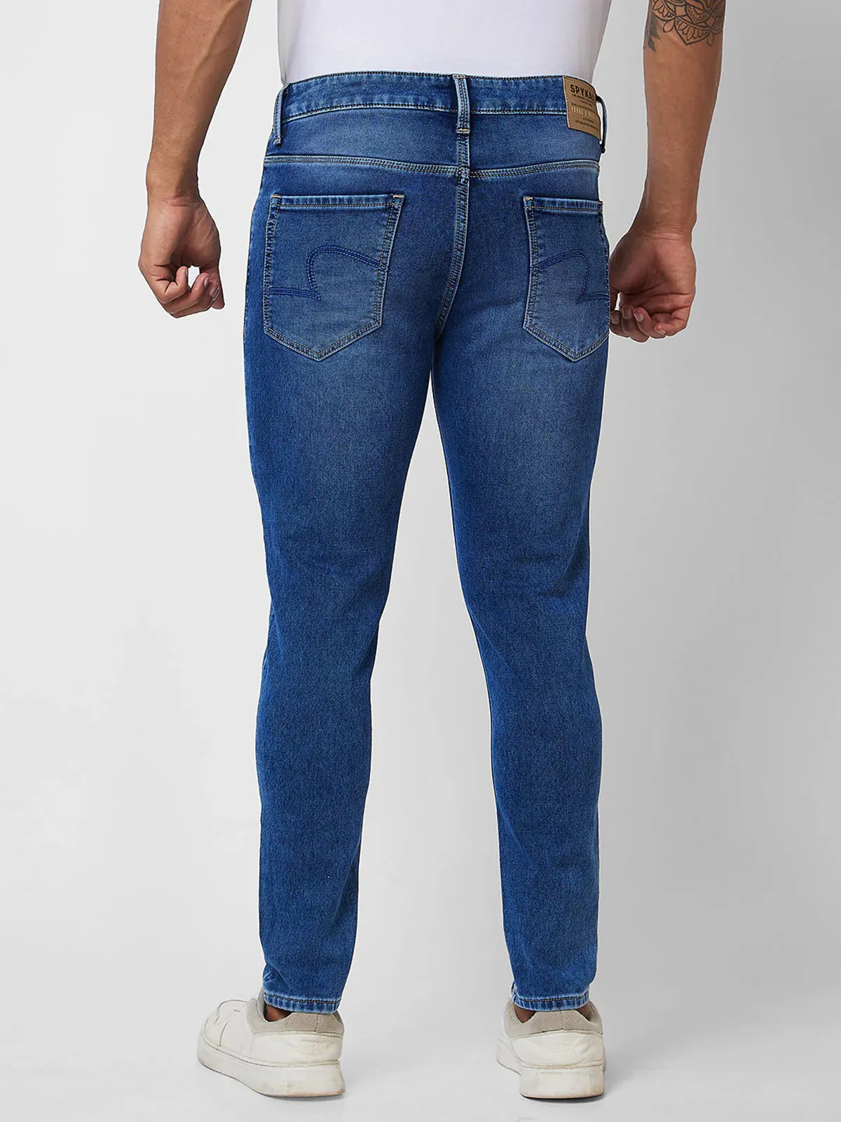 SPYKAR washed blue jeans