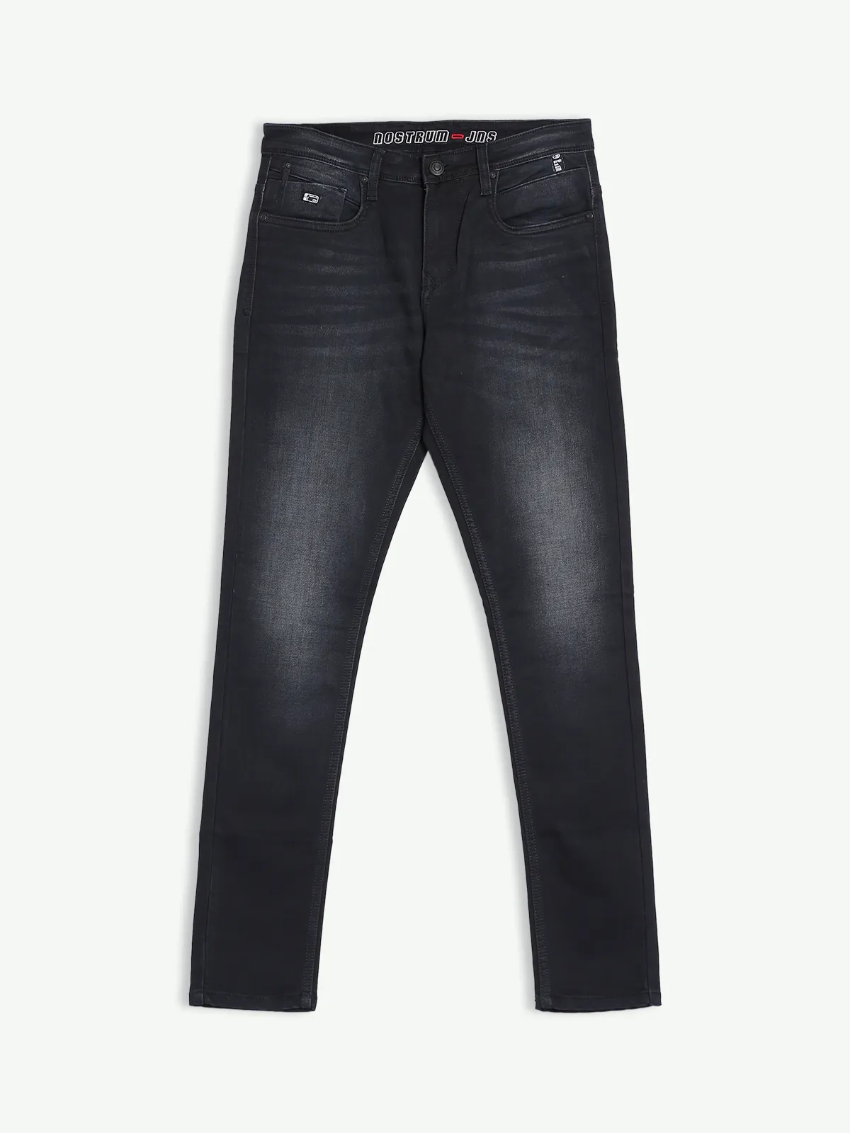 Nostrum black slim fit washed jeans