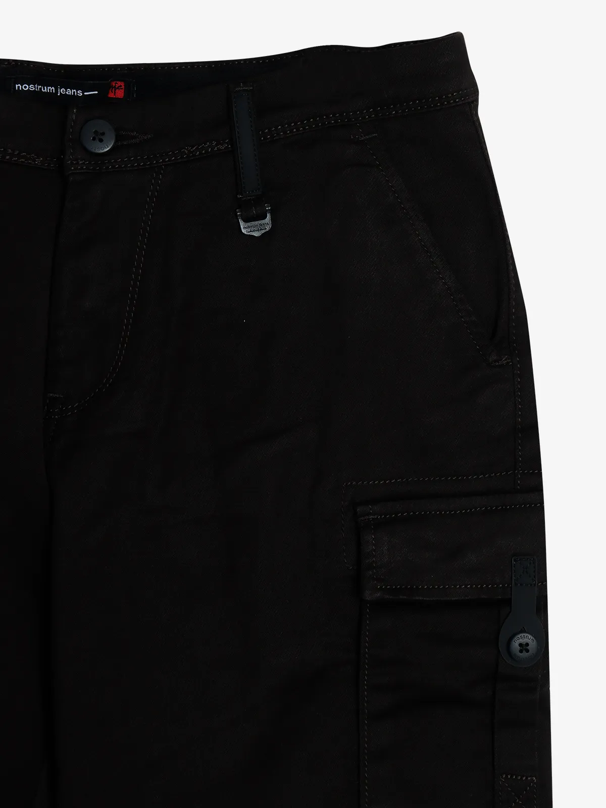 Nostrum dark brown cargo jeans