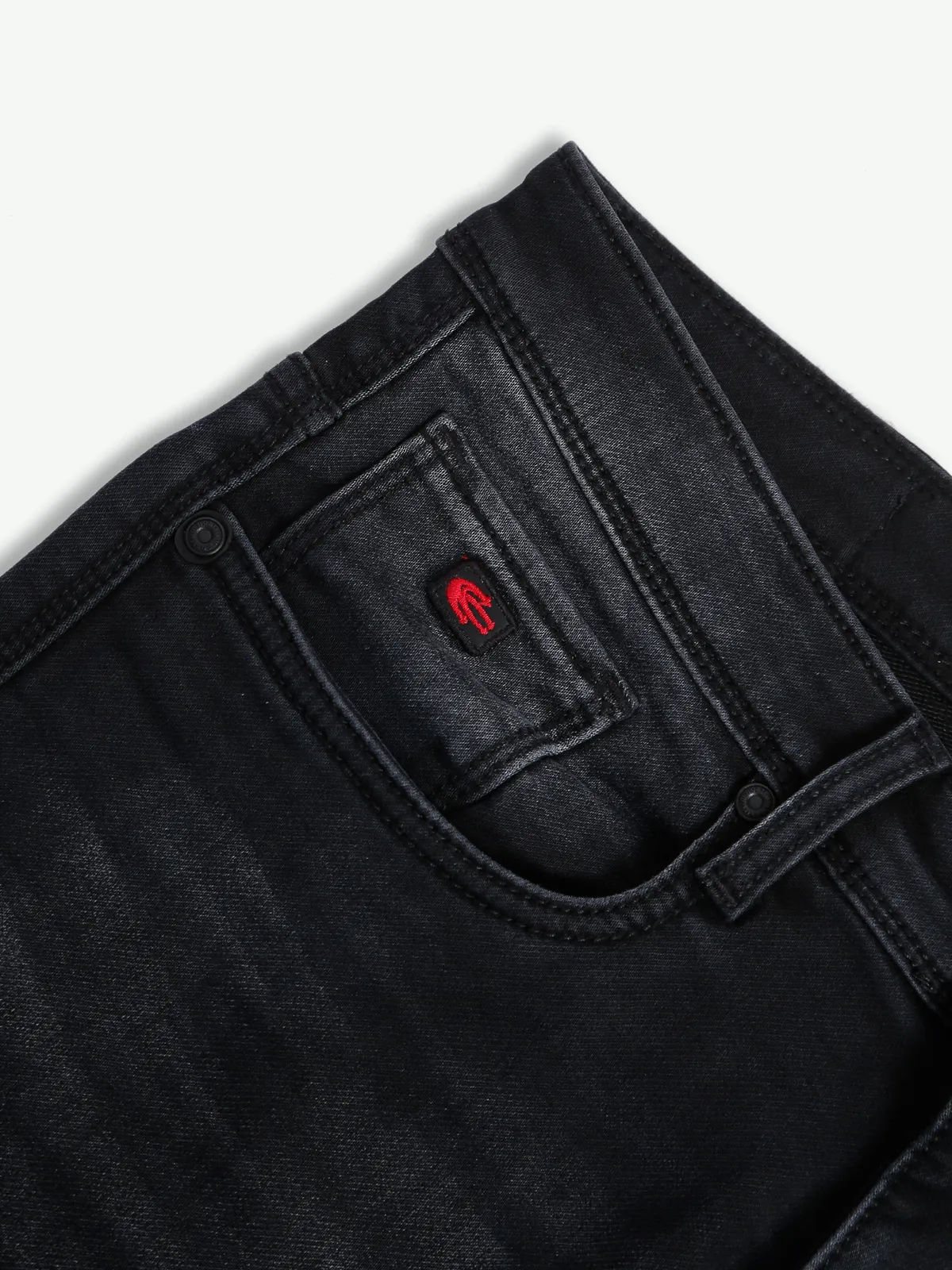 Nostrum slim fit washed jeans in black