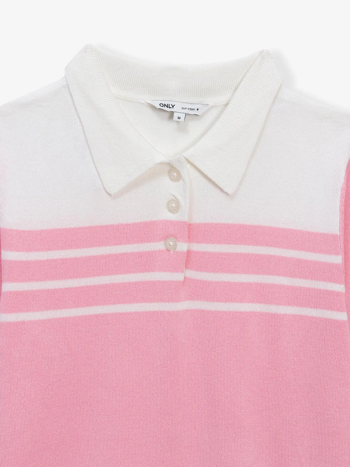 ONLY printed pink knitted top