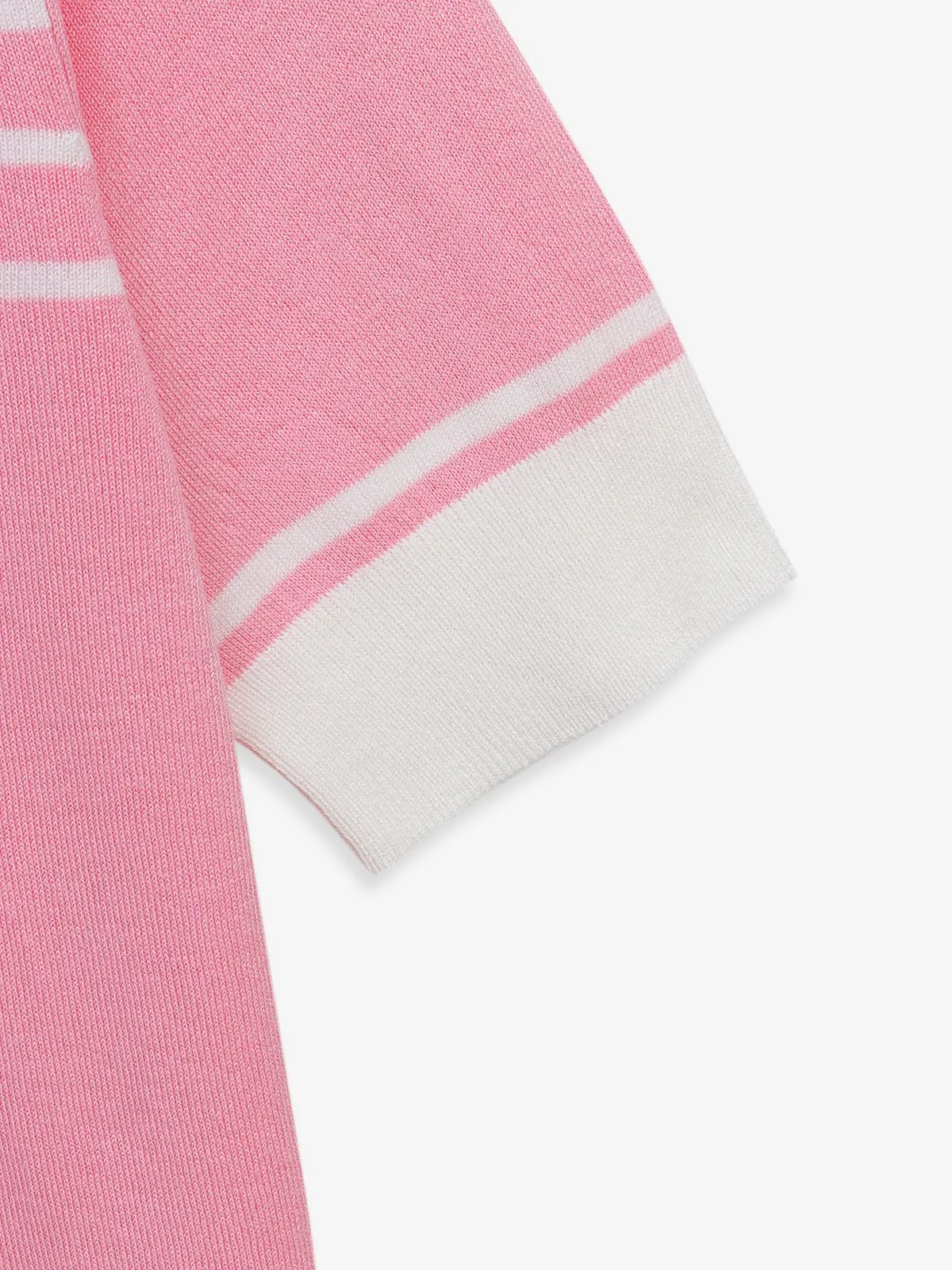 ONLY printed pink knitted top