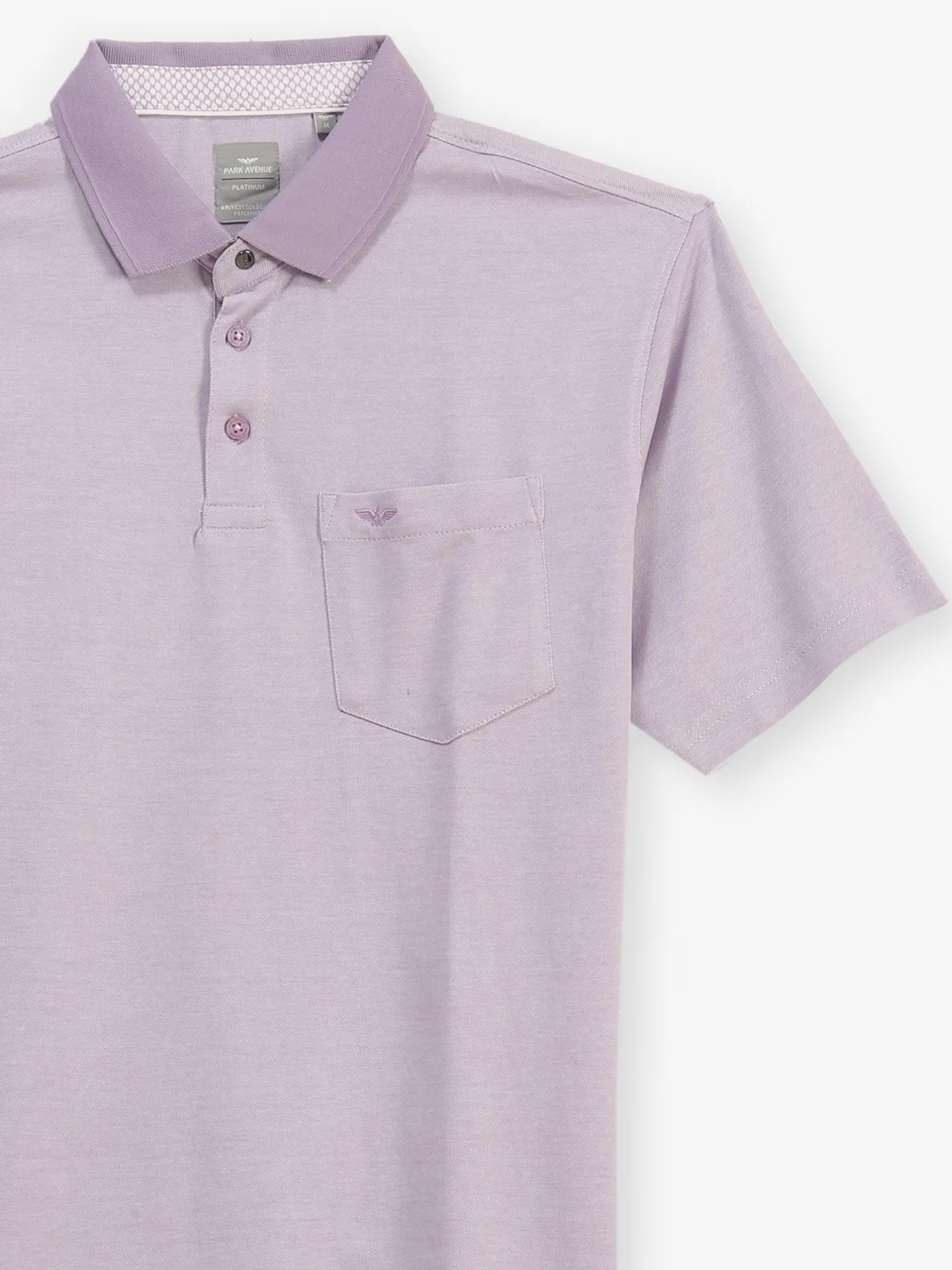 PARK AVENUE lilac purple cotton t-shirt