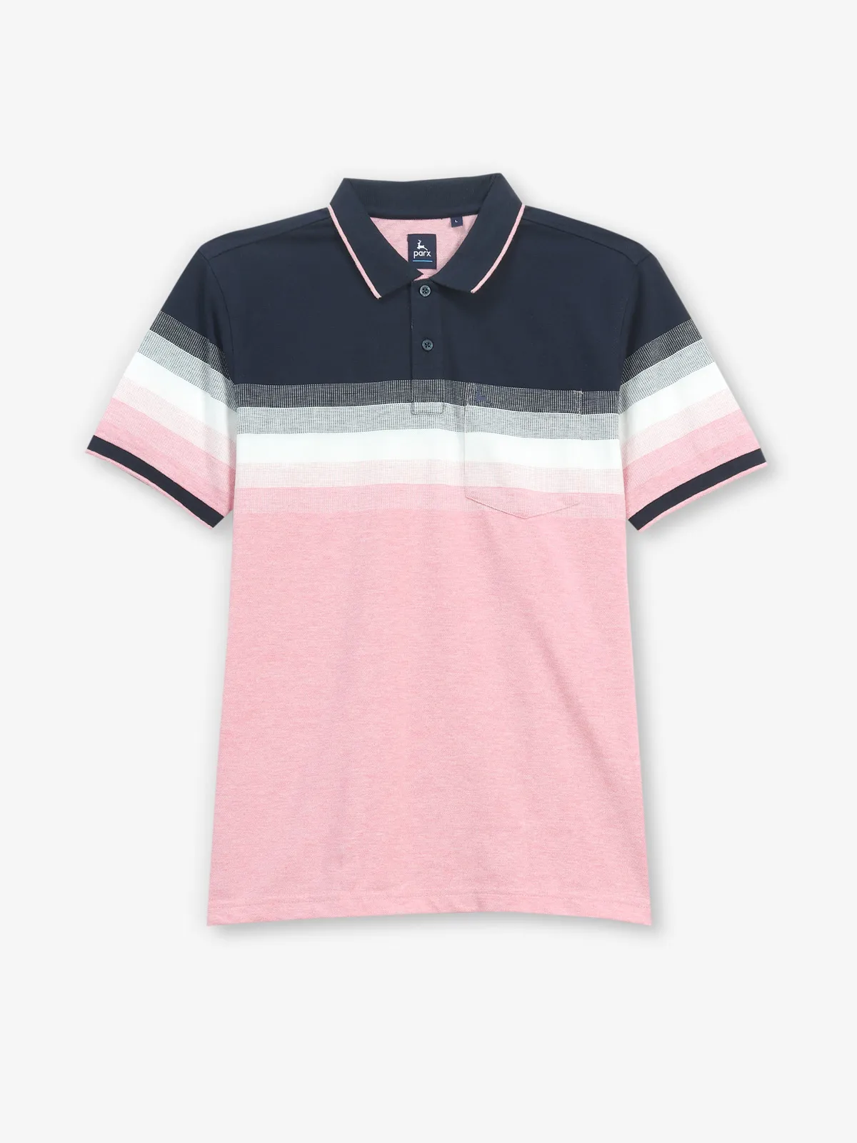 PARX pink cotton t-shirt