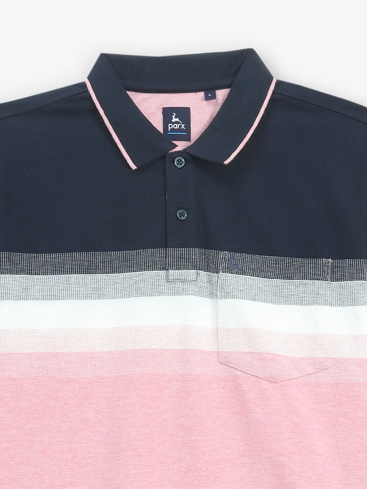 PARX pink cotton t-shirt