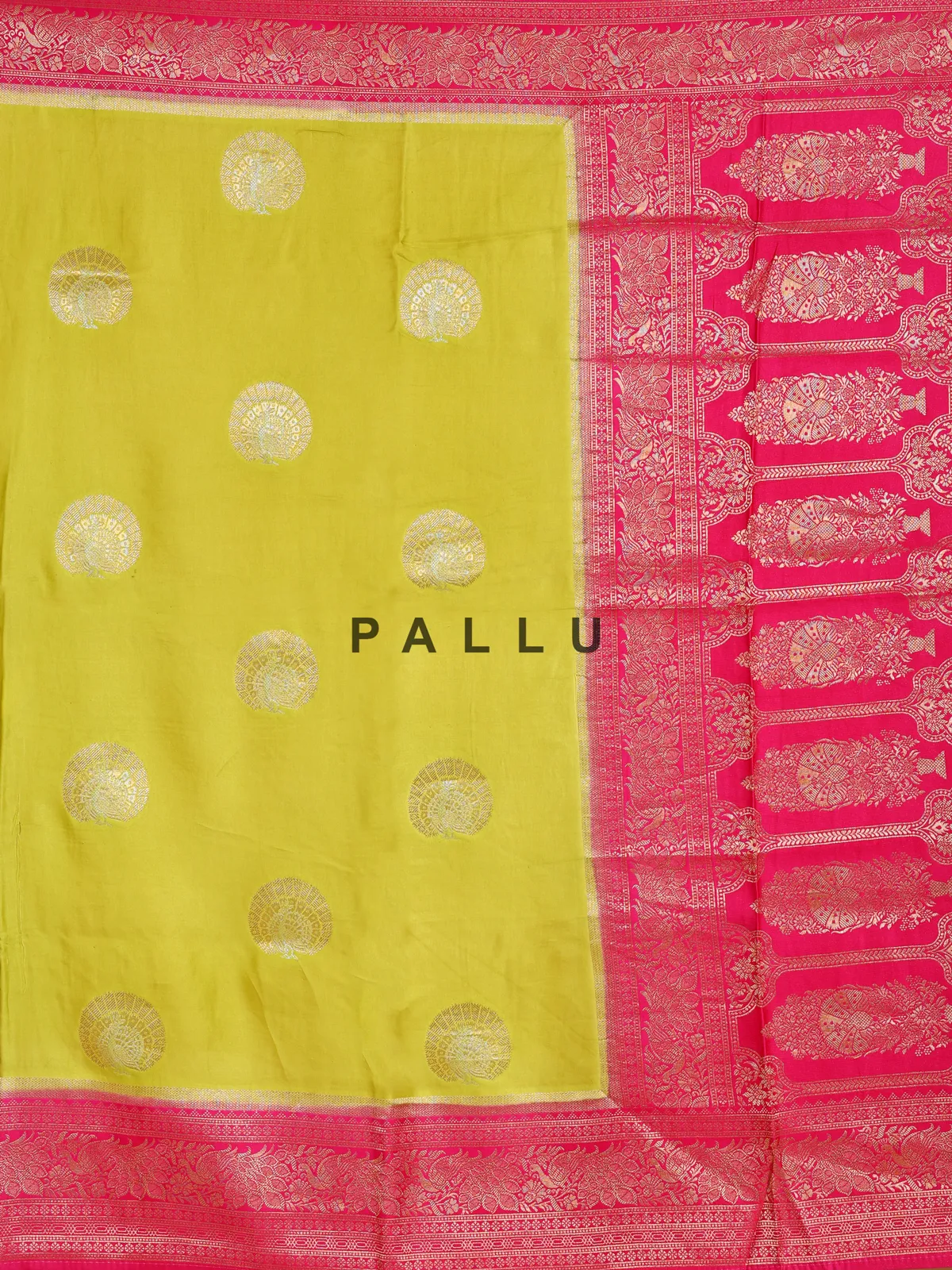 Patola printed silk light green saree