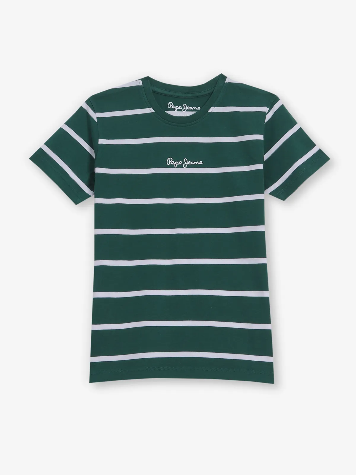 PEPE JEANS cotton dark green t-shirt
