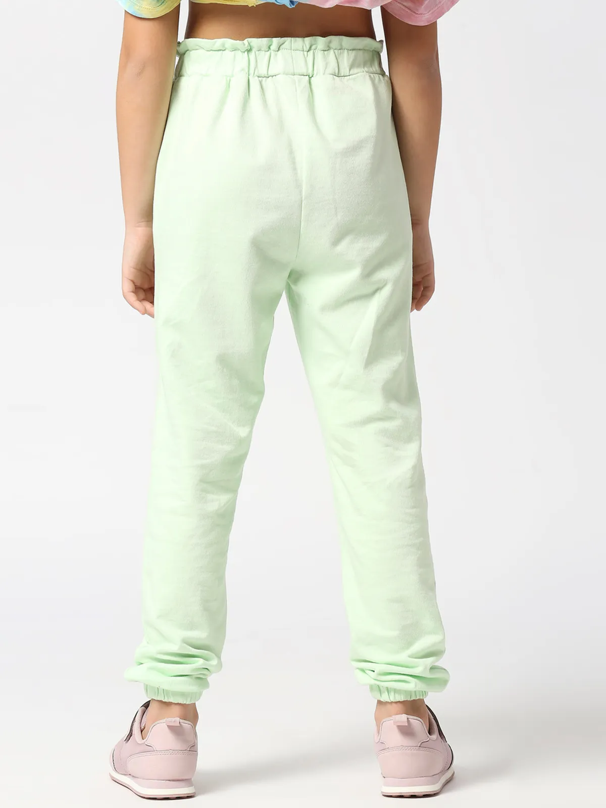 Pepe Jeans cotton pista green joggers