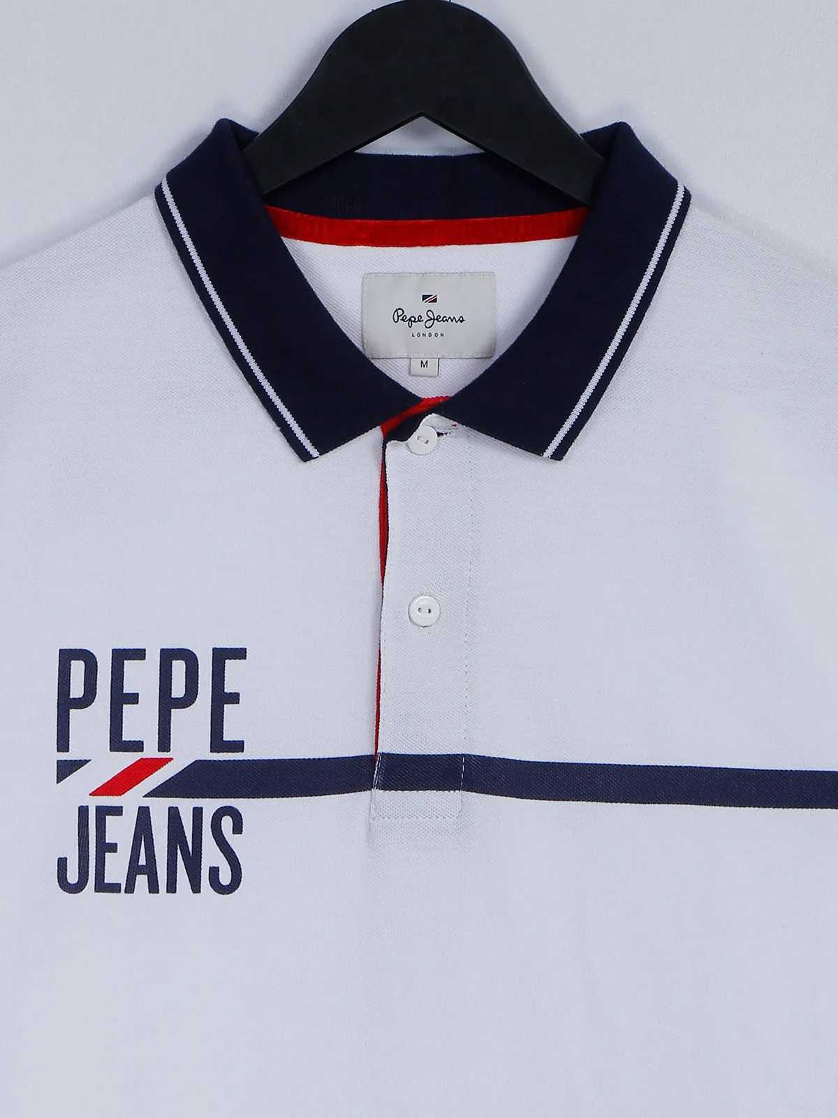 Pepe Jeans cotton white t shirt for men