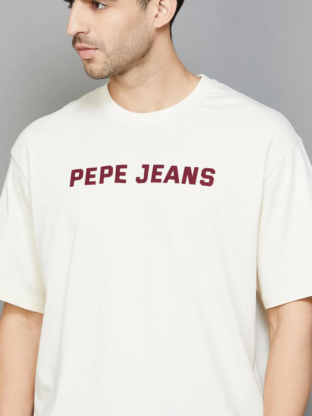 PEPE printed white slim fit tshirtG3MTS19032 United States