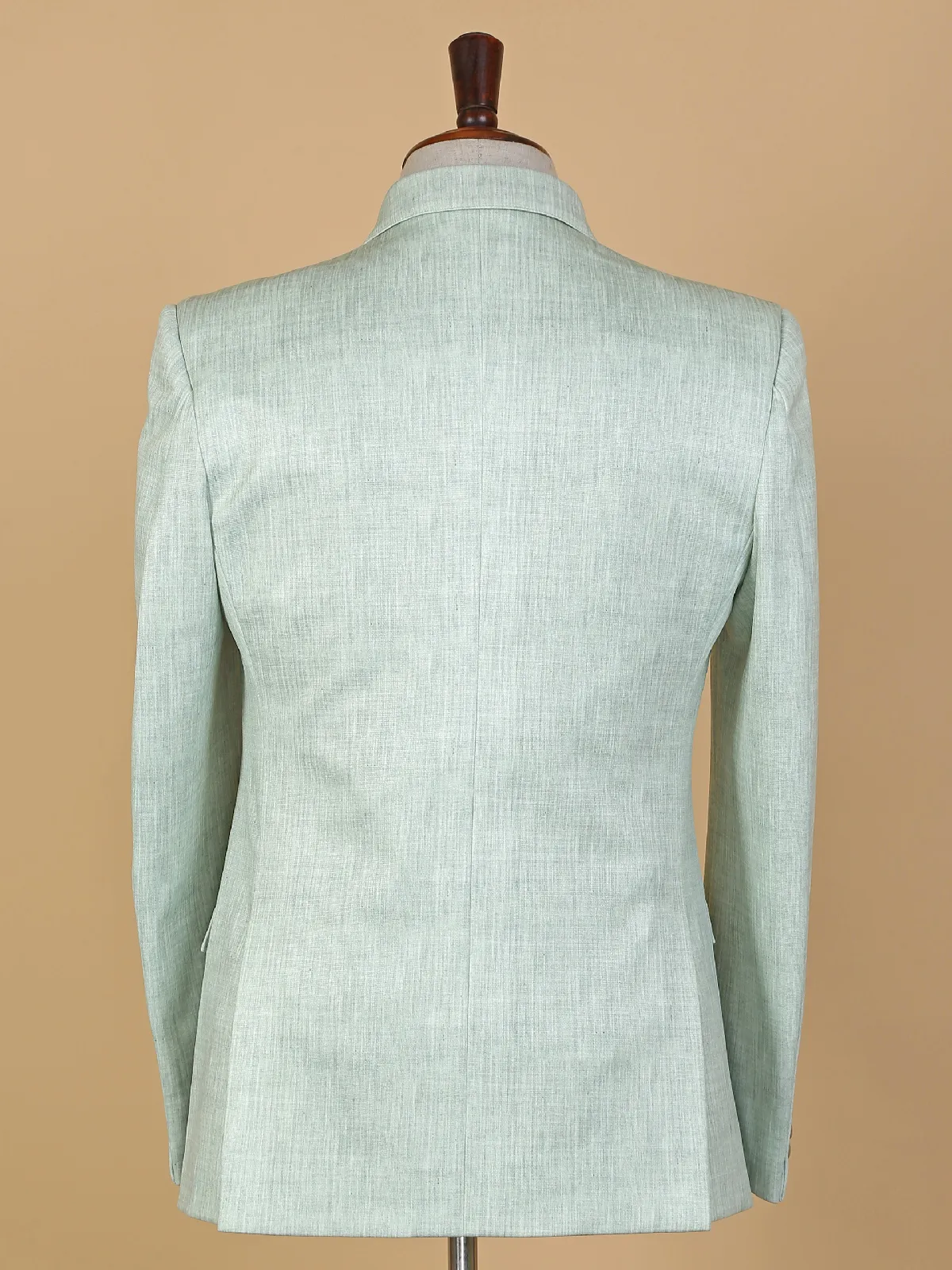 Pista green terry rayon men blazer