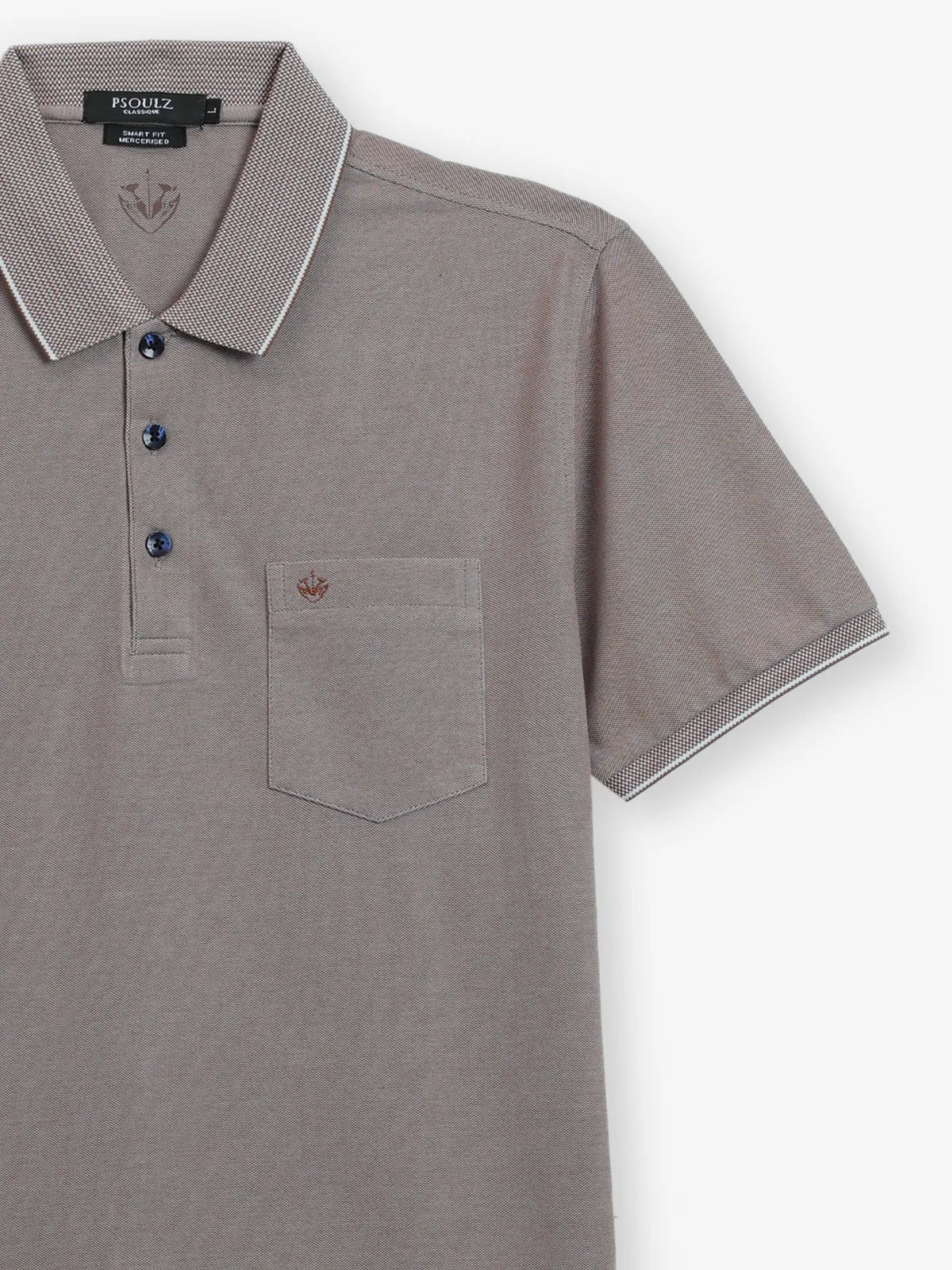 PSOULZ pink palin cotton t-shirt