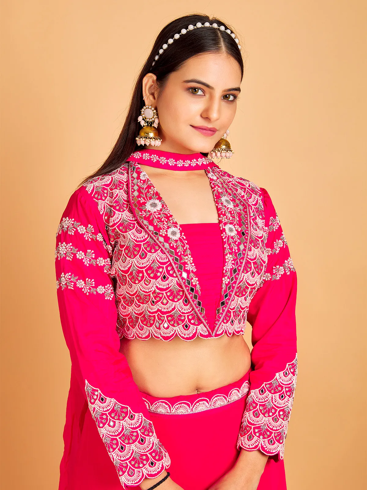 Rani silk lehega choli