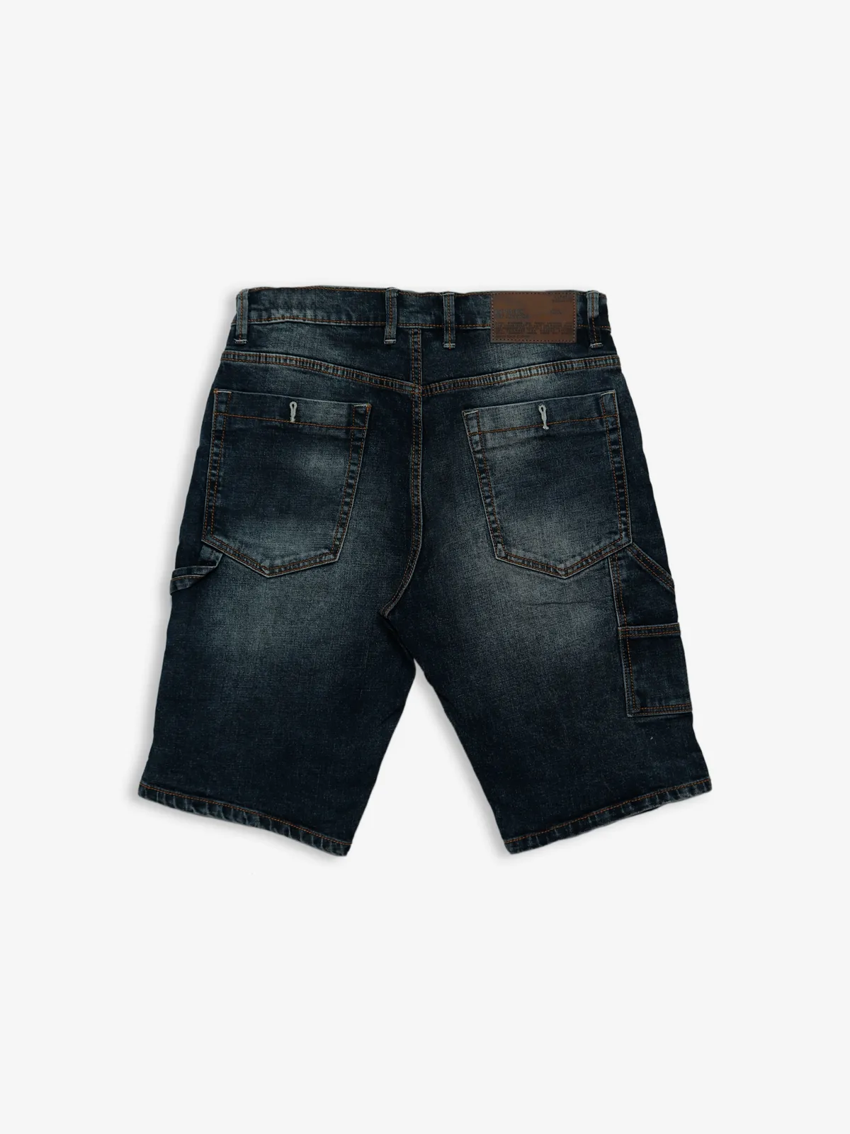 Rookies black ripped denim shorts