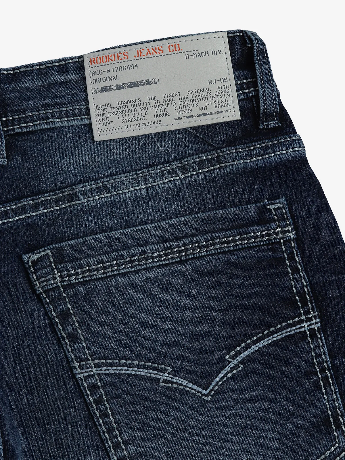 ROOKIES blue wshed lennon fit jeans