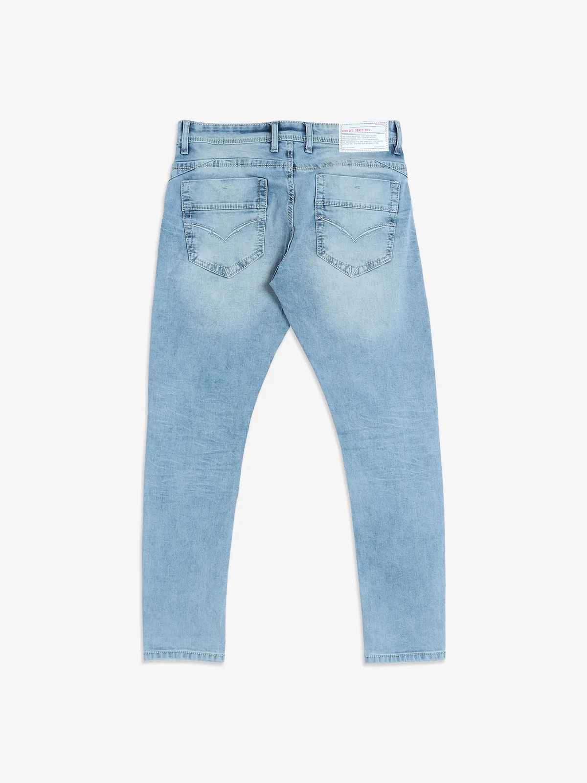 ROOKIES ice blue washed springsteen fit jeans