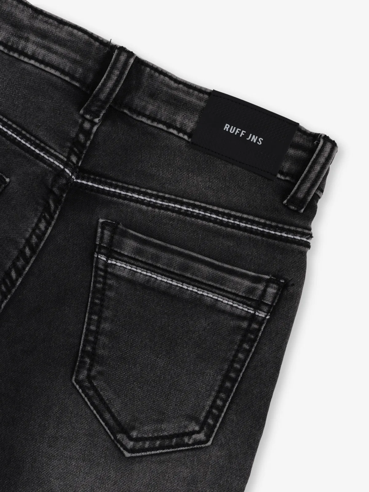 RUFF washed grey slim fit denim for boy