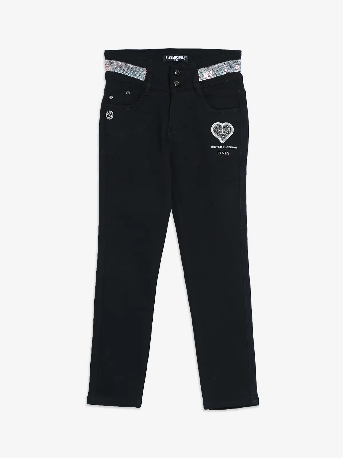 Silver Cross black casual jeans