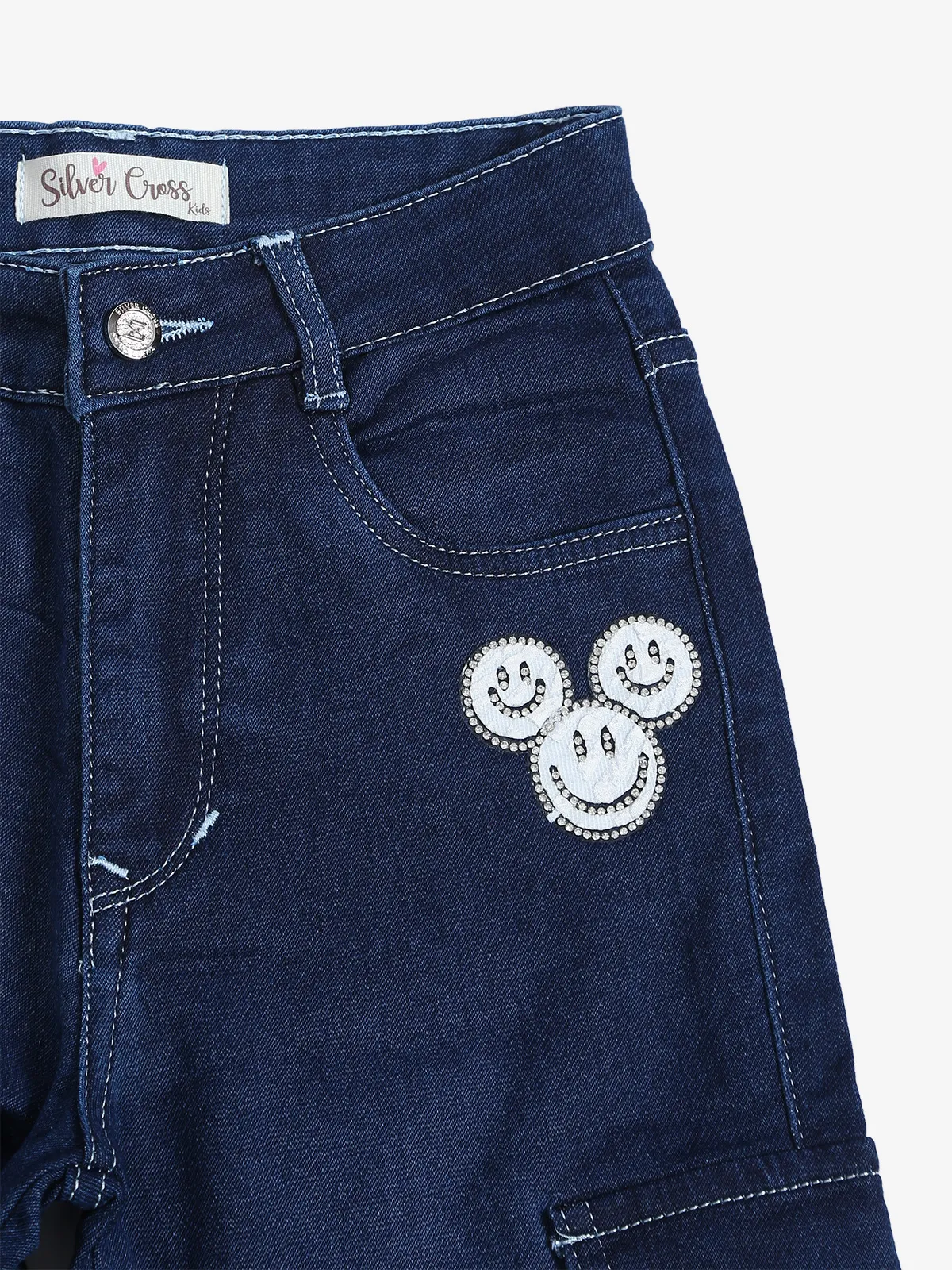 Silver Cross dark blue straight jeans