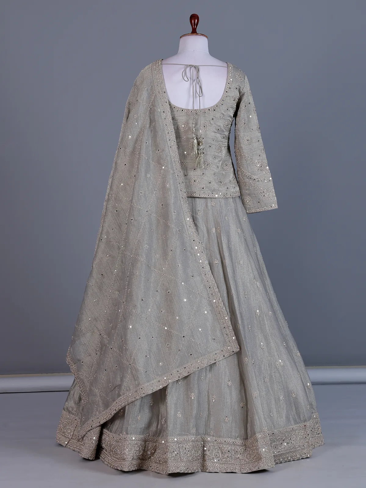 the silver tissue dress Conserving a Rare 360-Year-Old Dress