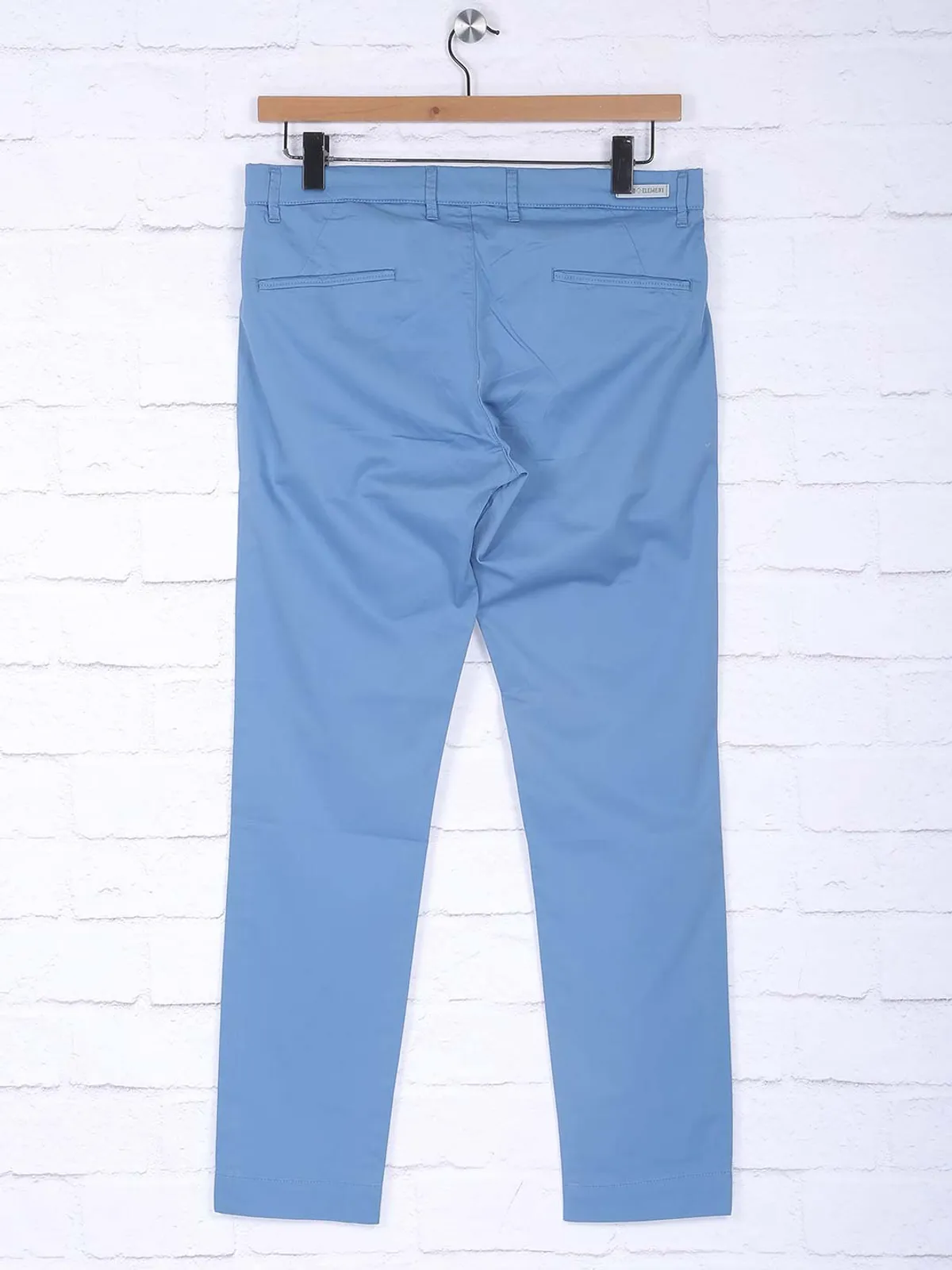 Sixth Element cotton fabric sky blue trouser