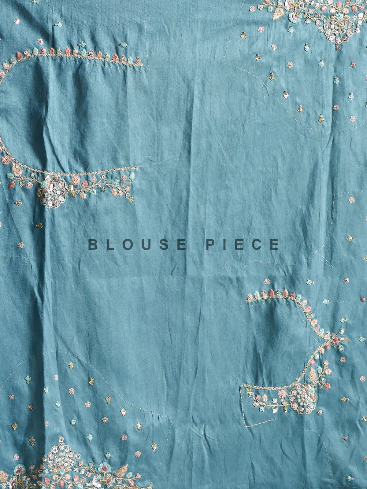Soft tissue silk sky blue saree