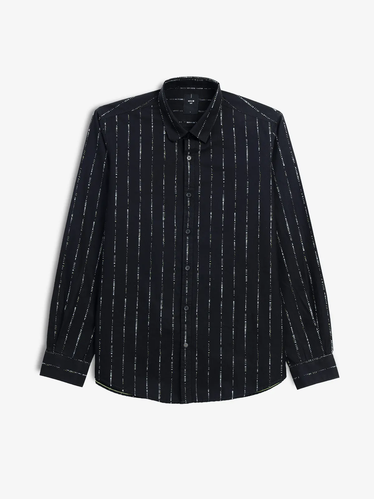 SPYKAR black printed casual shirt