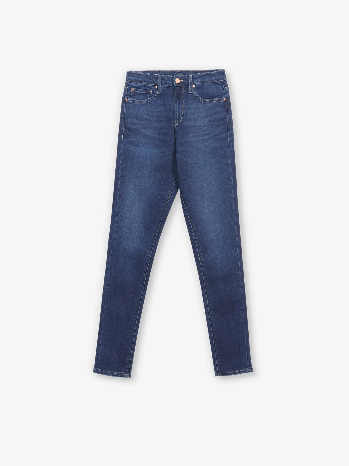 SPYKAR dark blue solid jeans in slim fit for men