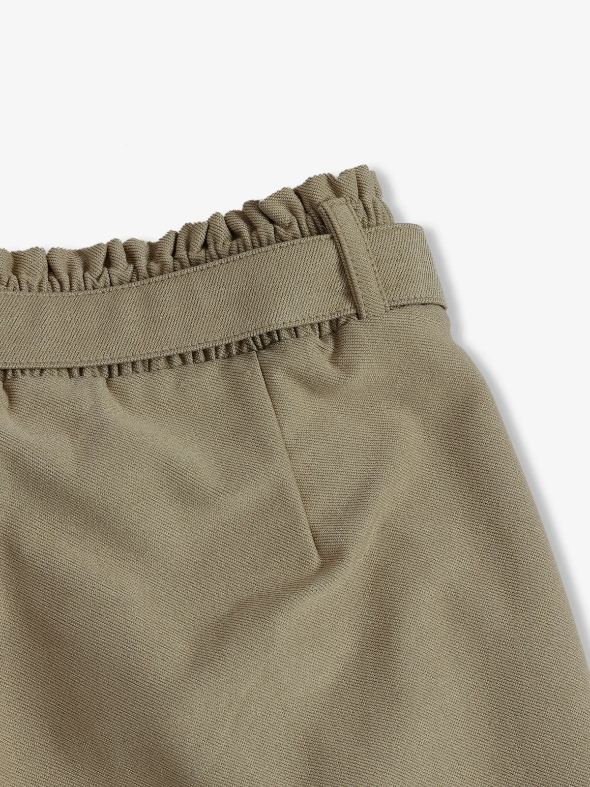 Stylish khaki cotton plain pant