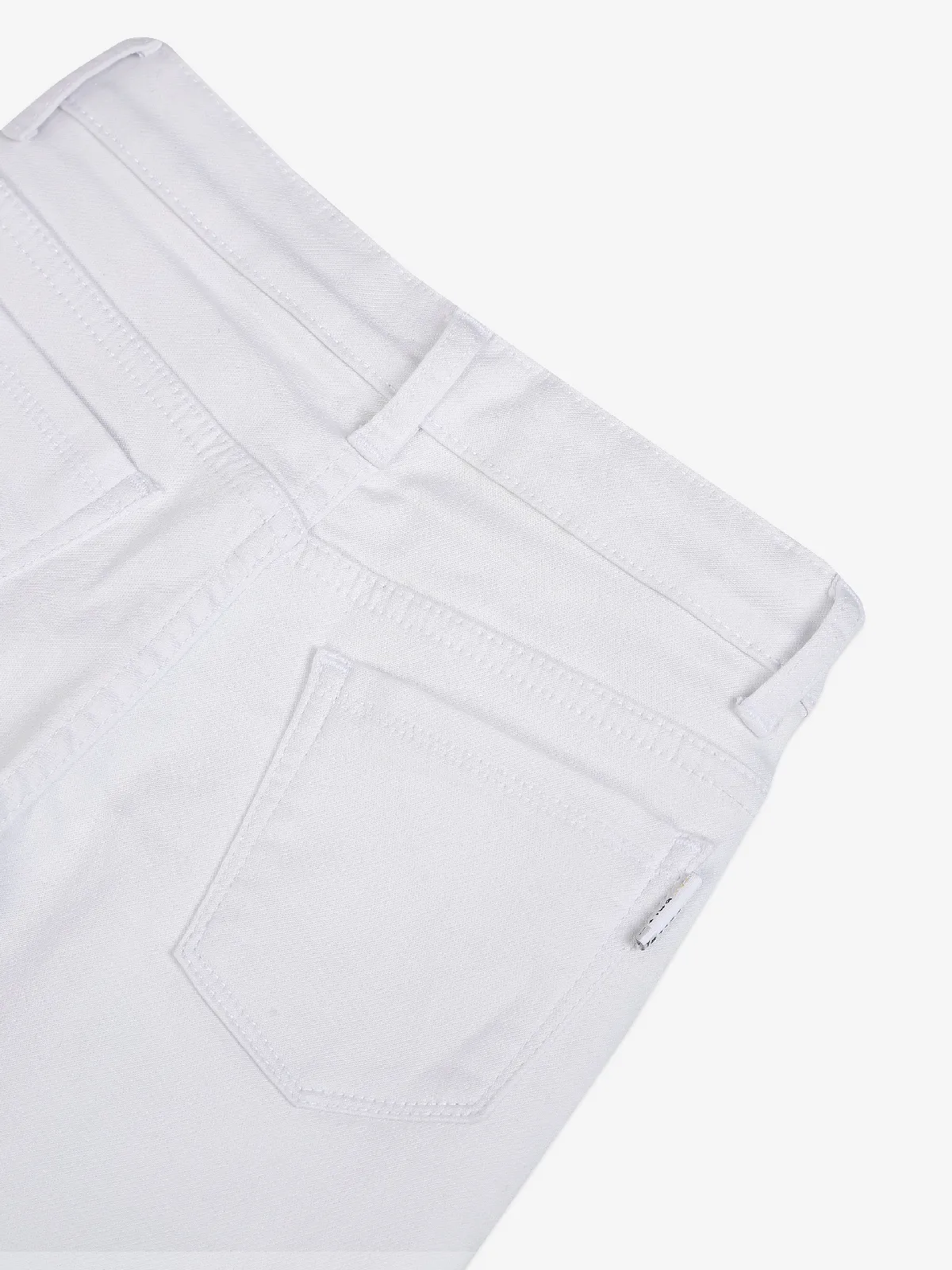 Tadpole solid white jeans