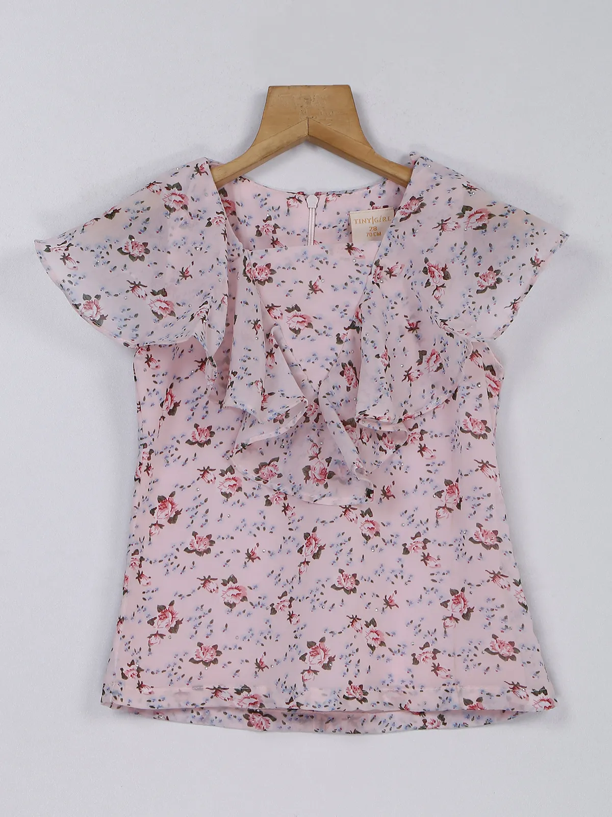 Tiny Girl pink printed top