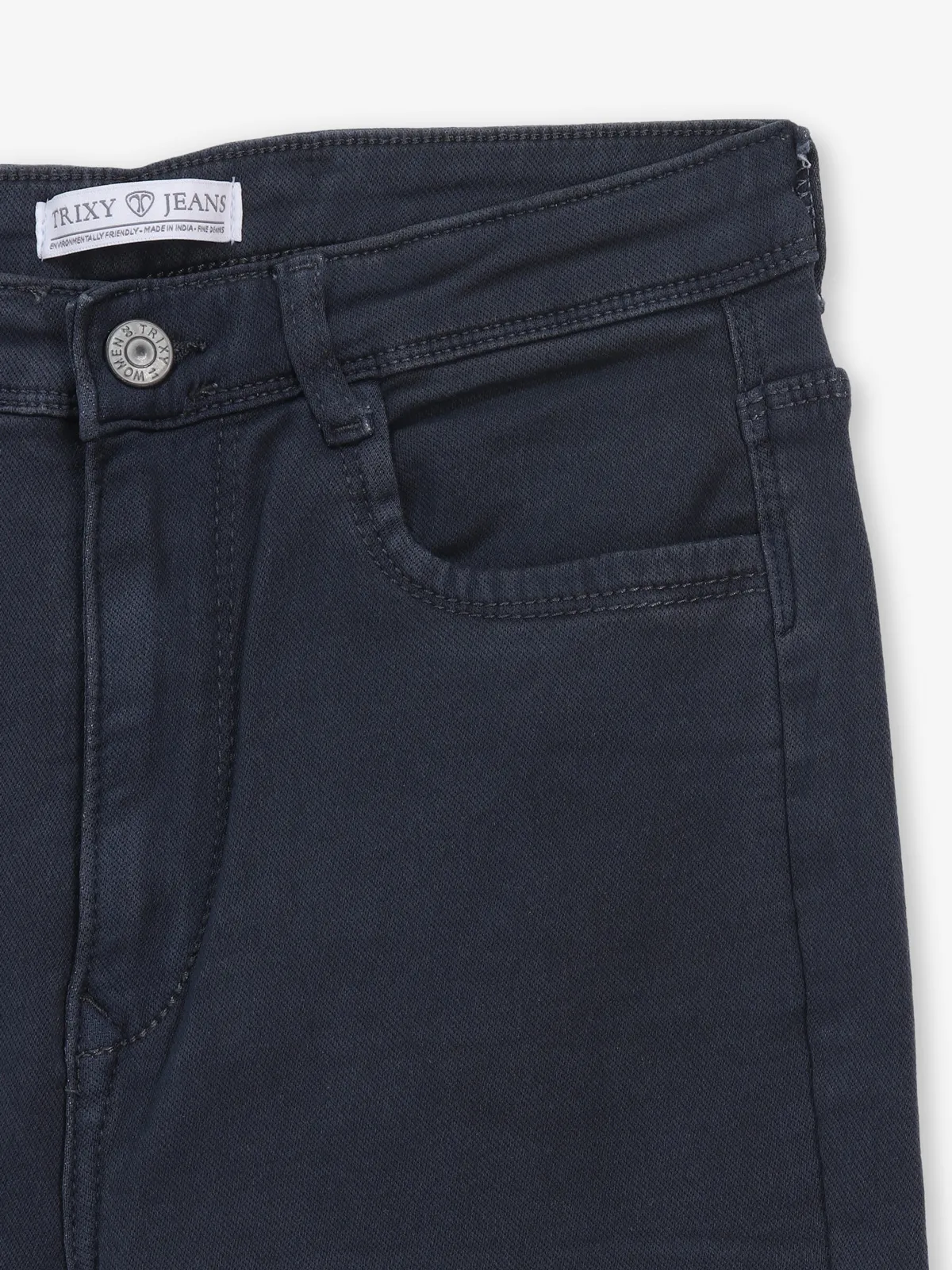 TRIXY slim fit black denim jeans