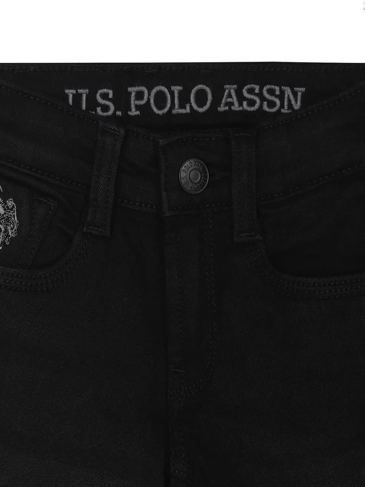 U S POLO ASSN black jeans for boys