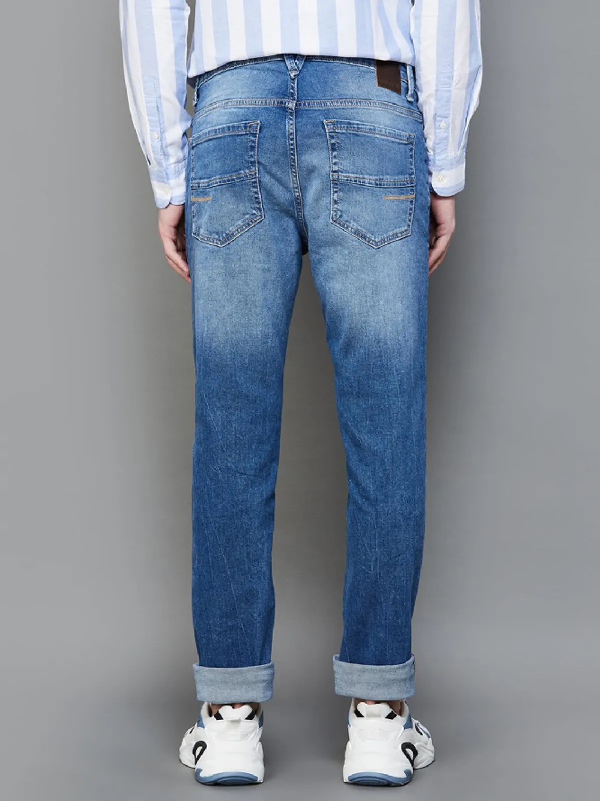 UCB blue washed skinny fit jeans