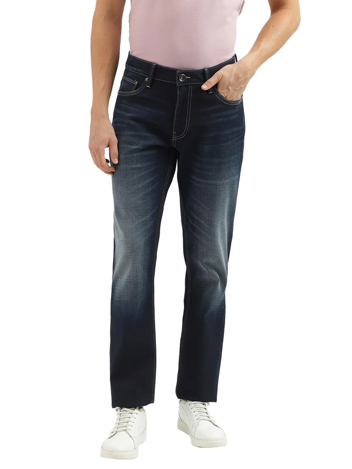 UCB dark navy washed skinny fit jeans