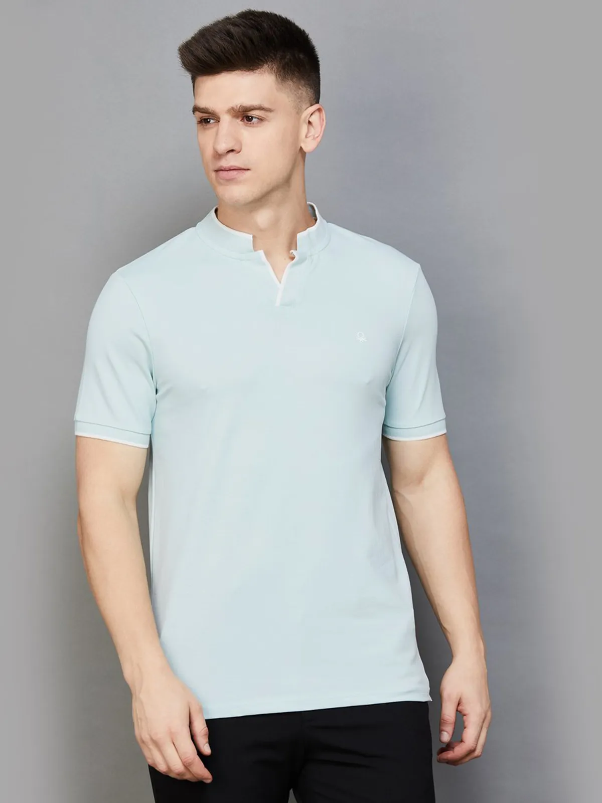 UCB mint green plain t-shirt