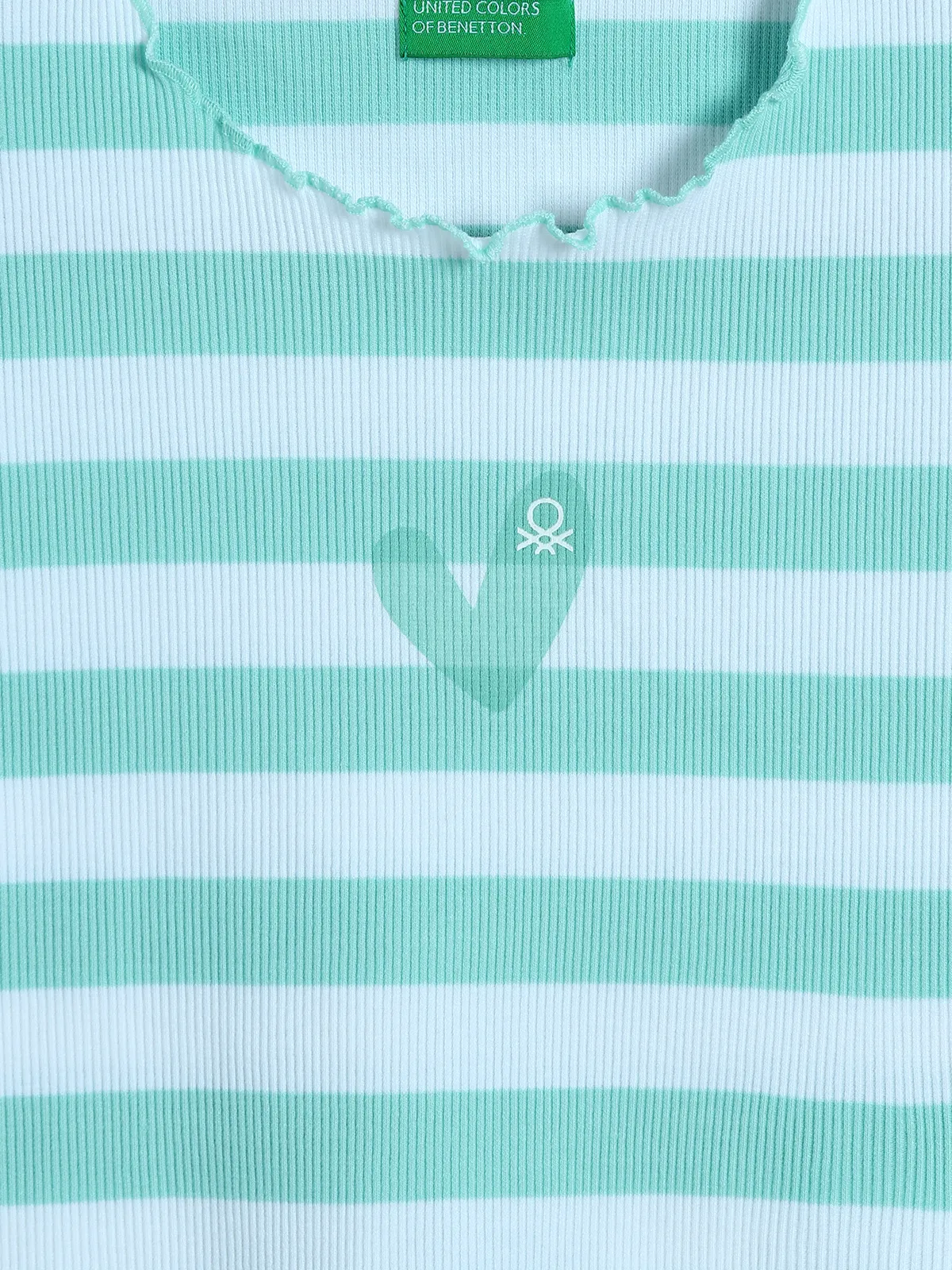 UCB mint green stripe t-shirt