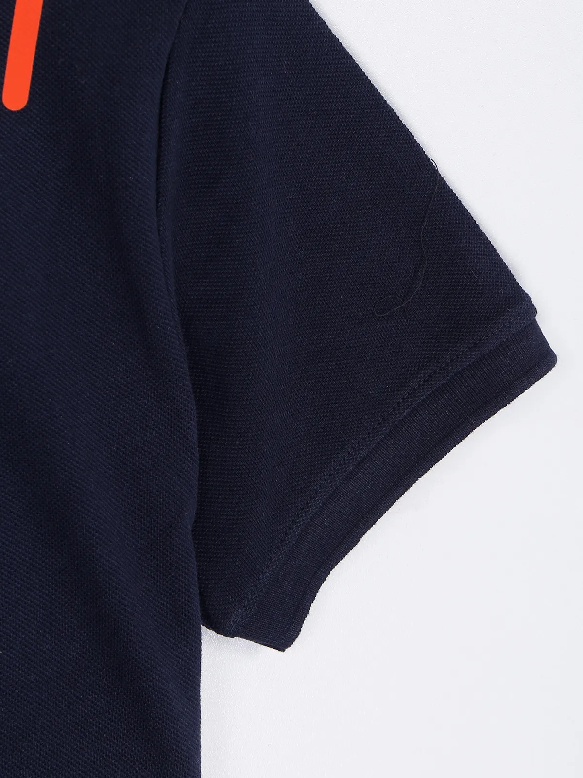 UCB navy cotton half sleeves t shirt