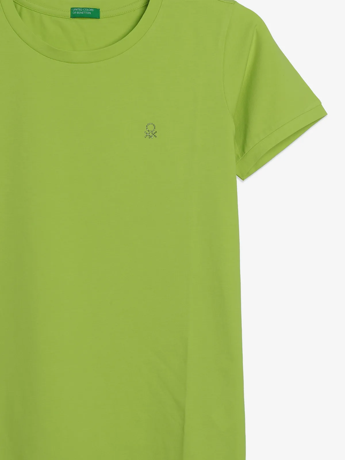 UCB plain green cotton t-shirt
