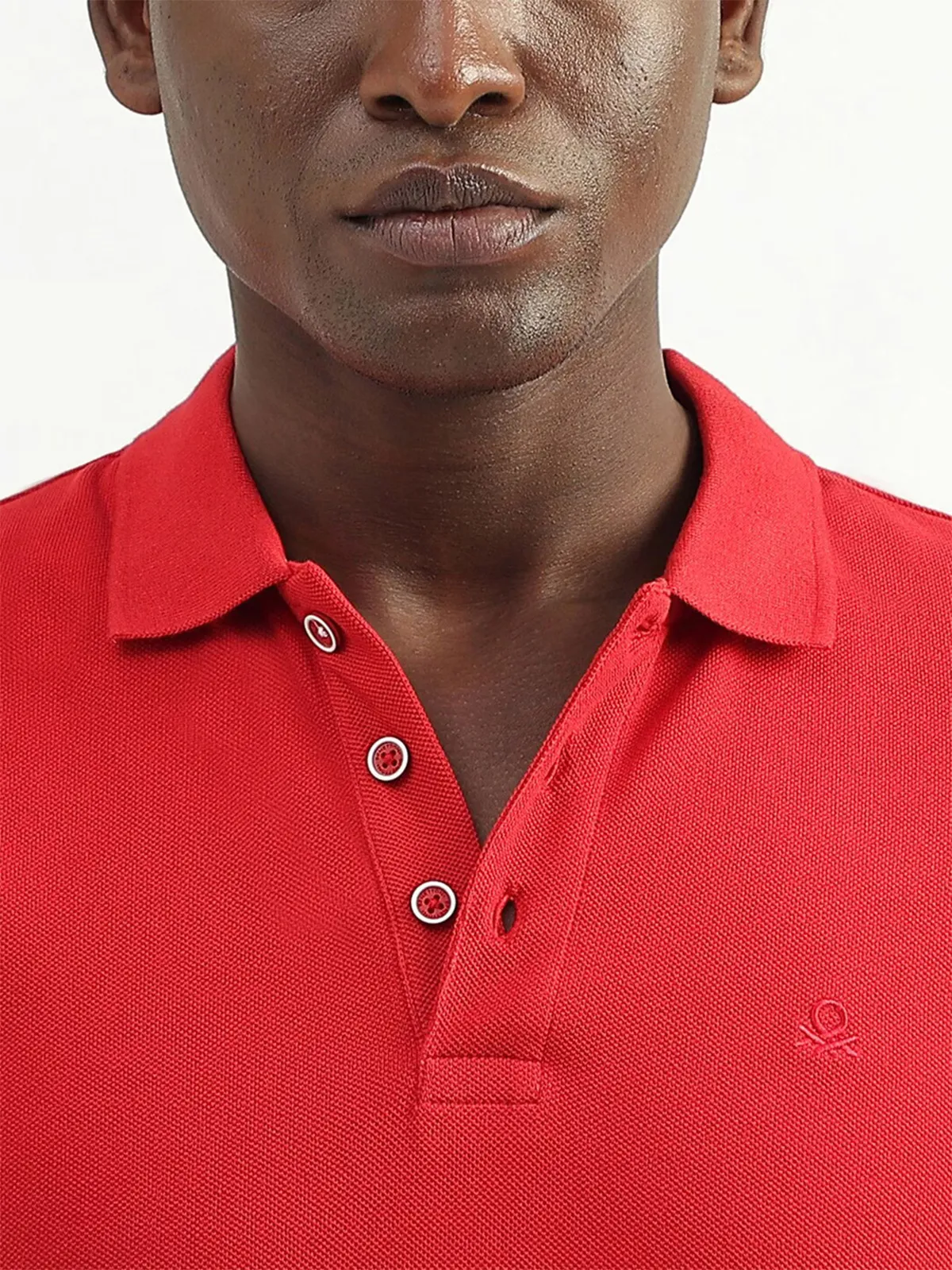 UCB plain red cotton t shirt