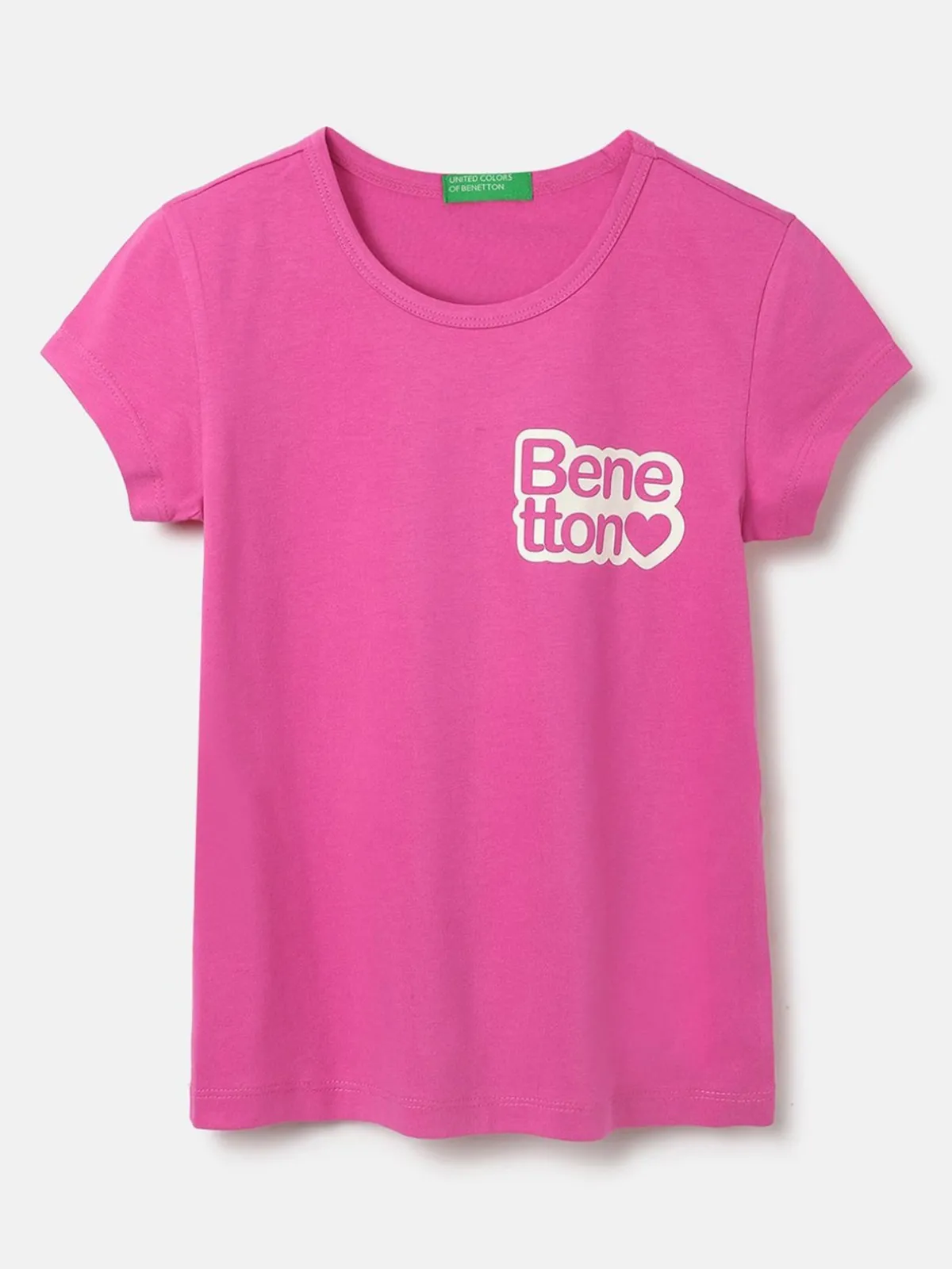 UCB purple plain t-shirt in cotton fabric