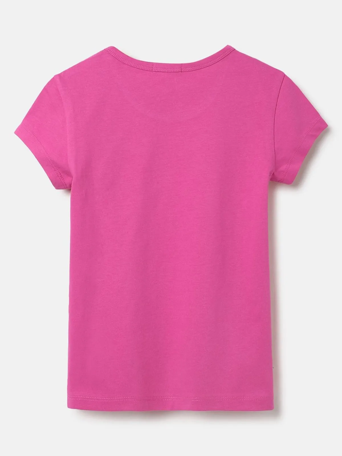 UCB purple plain t-shirt in cotton fabric