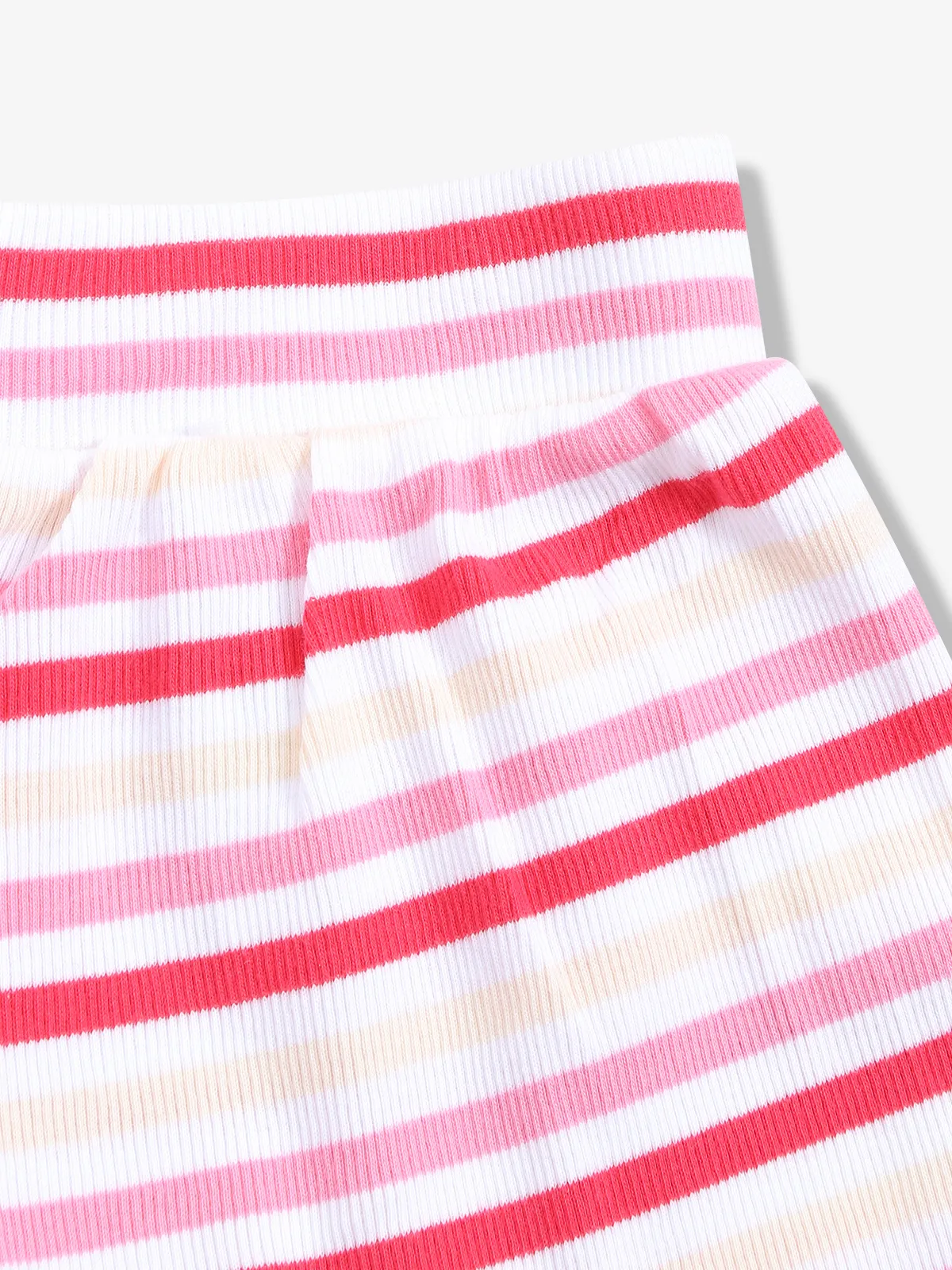 UCB red and pink stripe cotton shorts