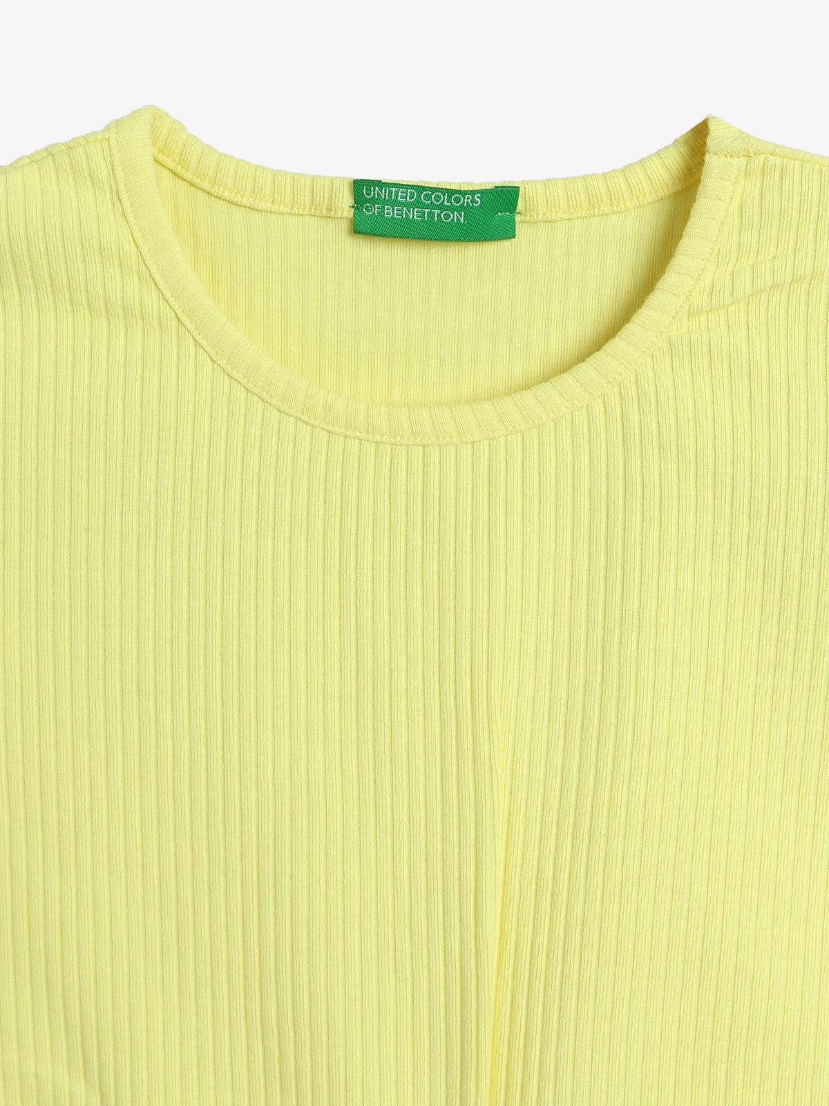 UCB yellow cotton casual top