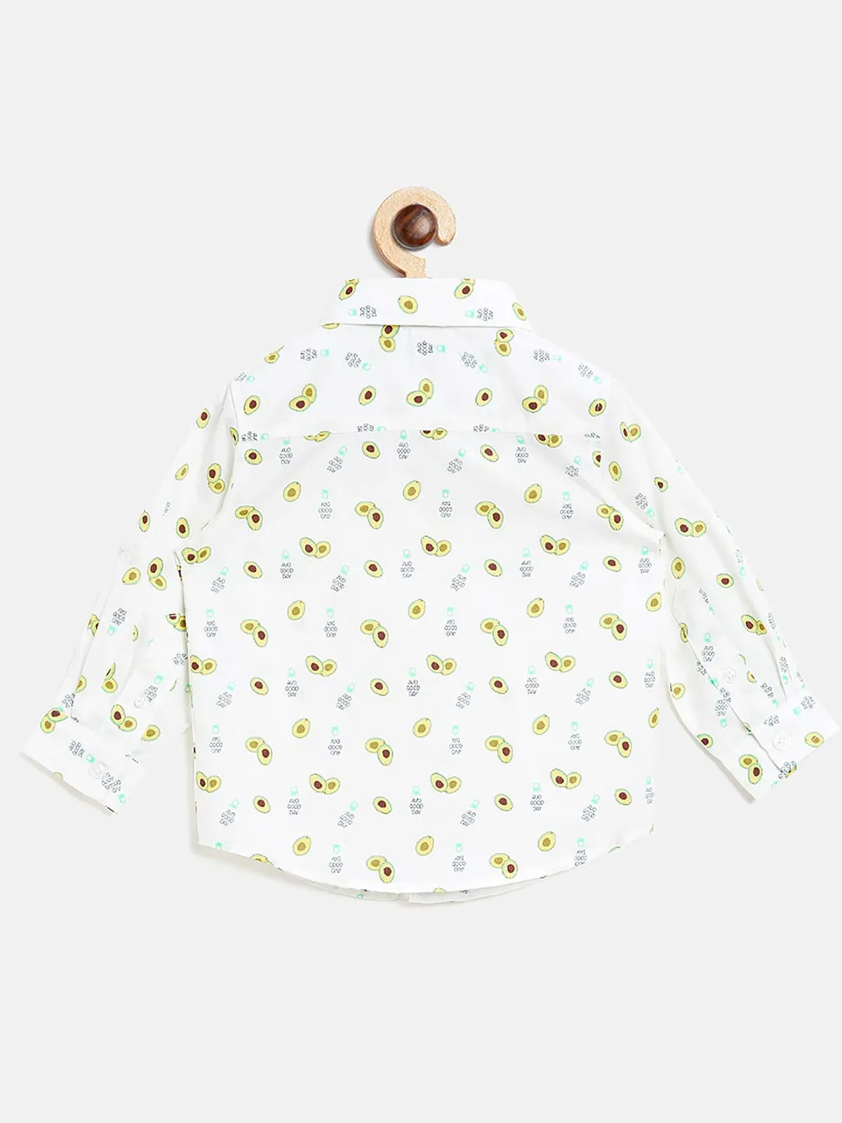 United Colors of Benetton white printed boys shirt