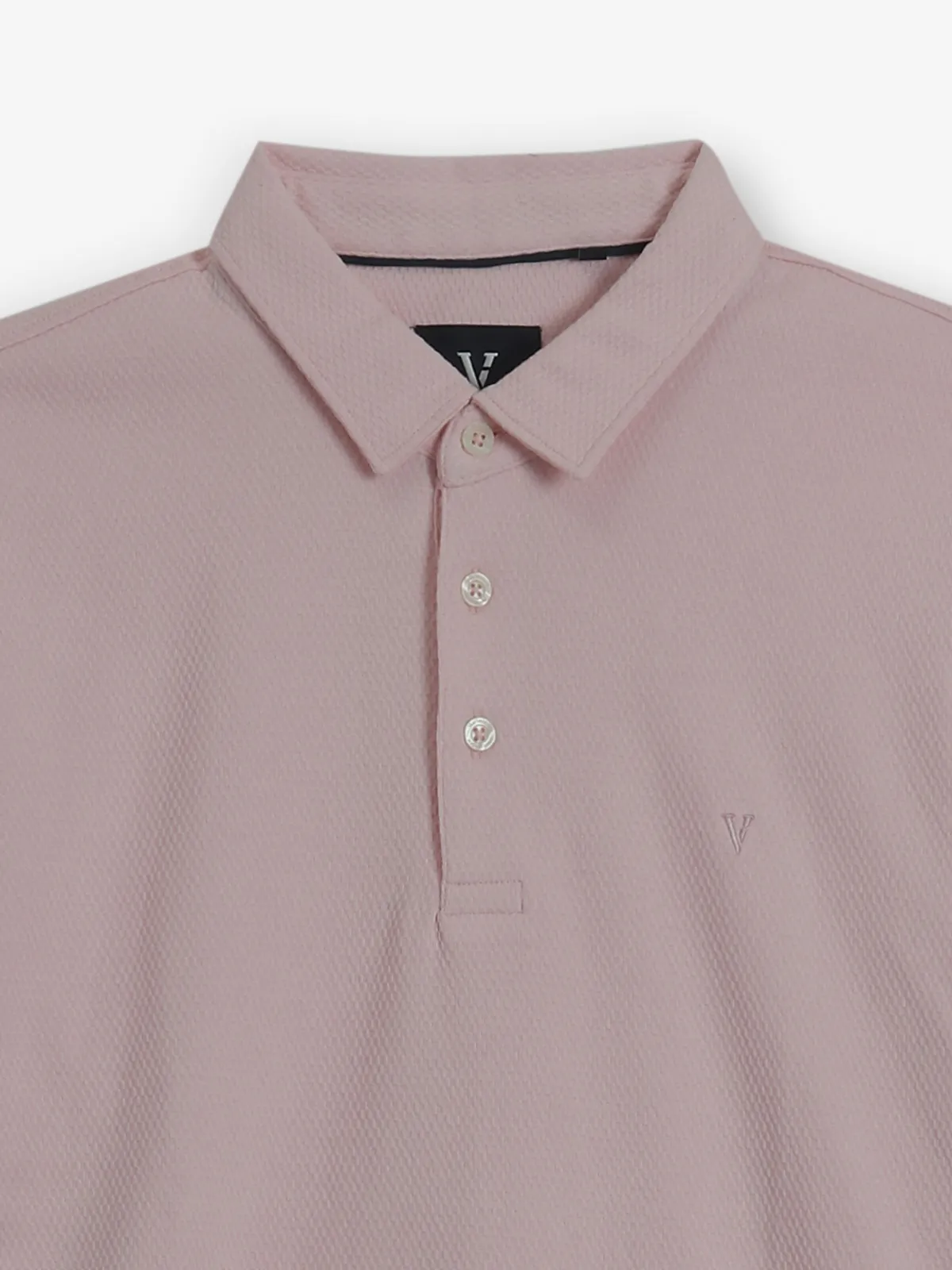 VAN HEUSEN light pink cotton t-shirt